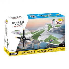 COBI Spitfire MK XVI Bubbletop Brick Set (Kids Spitfire)